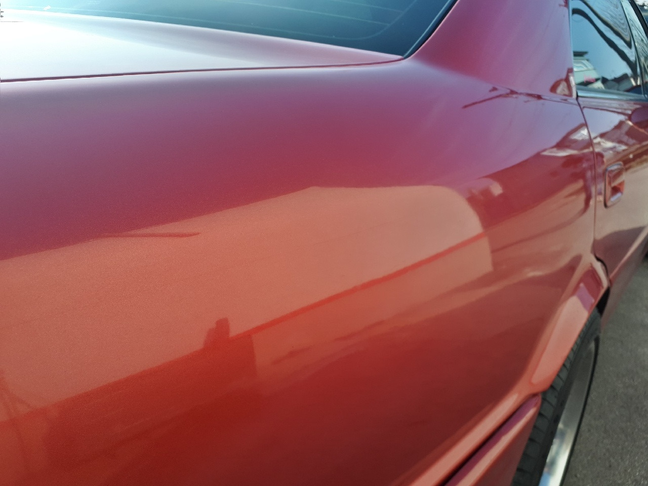 выправление вмятин без покраски — Toyota Chaser (100), 2,5 л, 1998 года ...