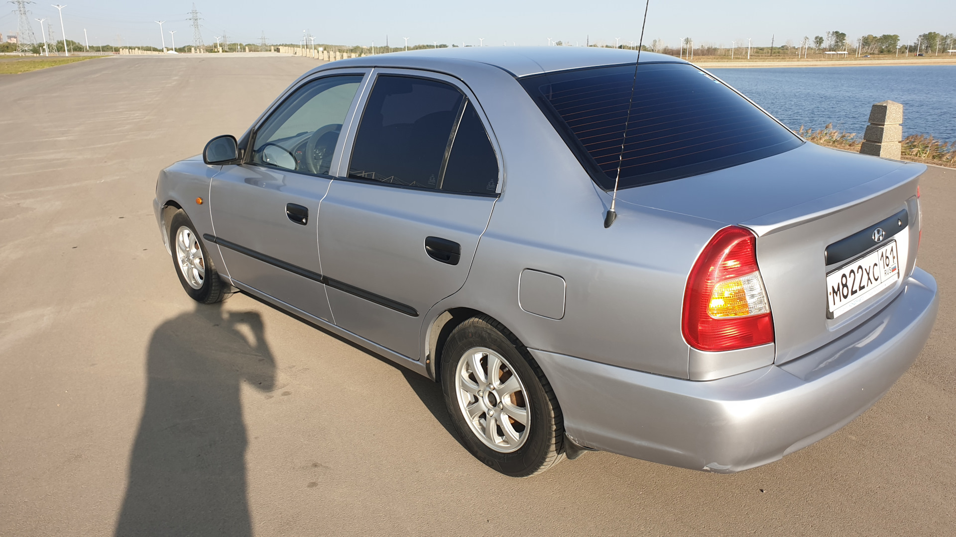 Hyundai Accent (2G) 1.5 бензиновый 2006 | ☢New York TAXI☢ на DRIVE2