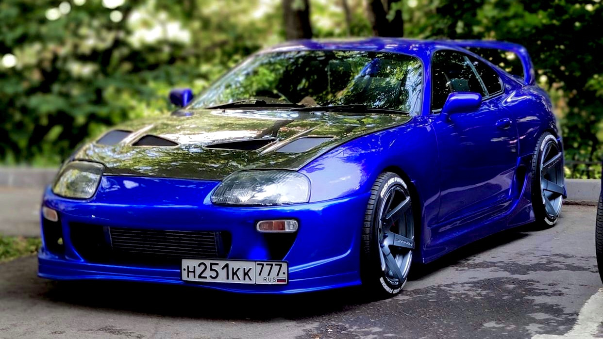 Toyota Supra (80) 3.0 бензиновый 2000 | Ultramarine на DRIVE2