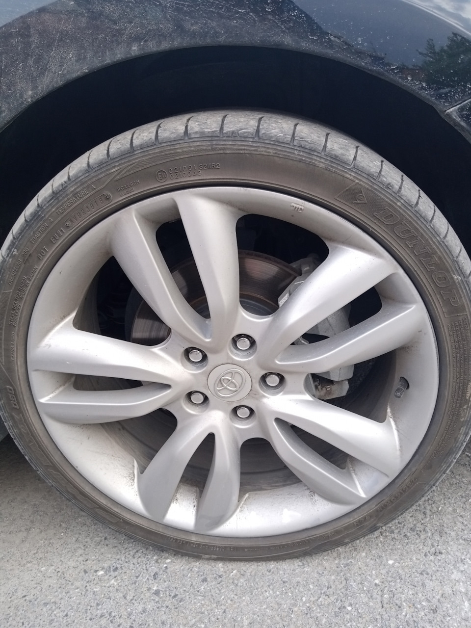 Литые диски р19 — Toyota Camry (XV70), 2 л, 2018 года | колёсные диски ...