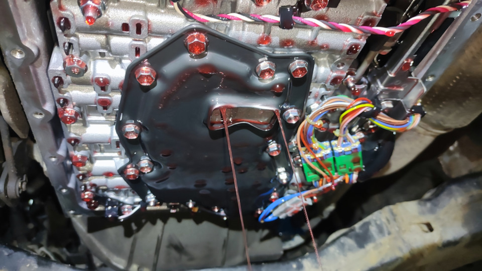 Фильтр АКПП просто плакал. Замена масла в Акпп — Hyundai Grand Starex ...