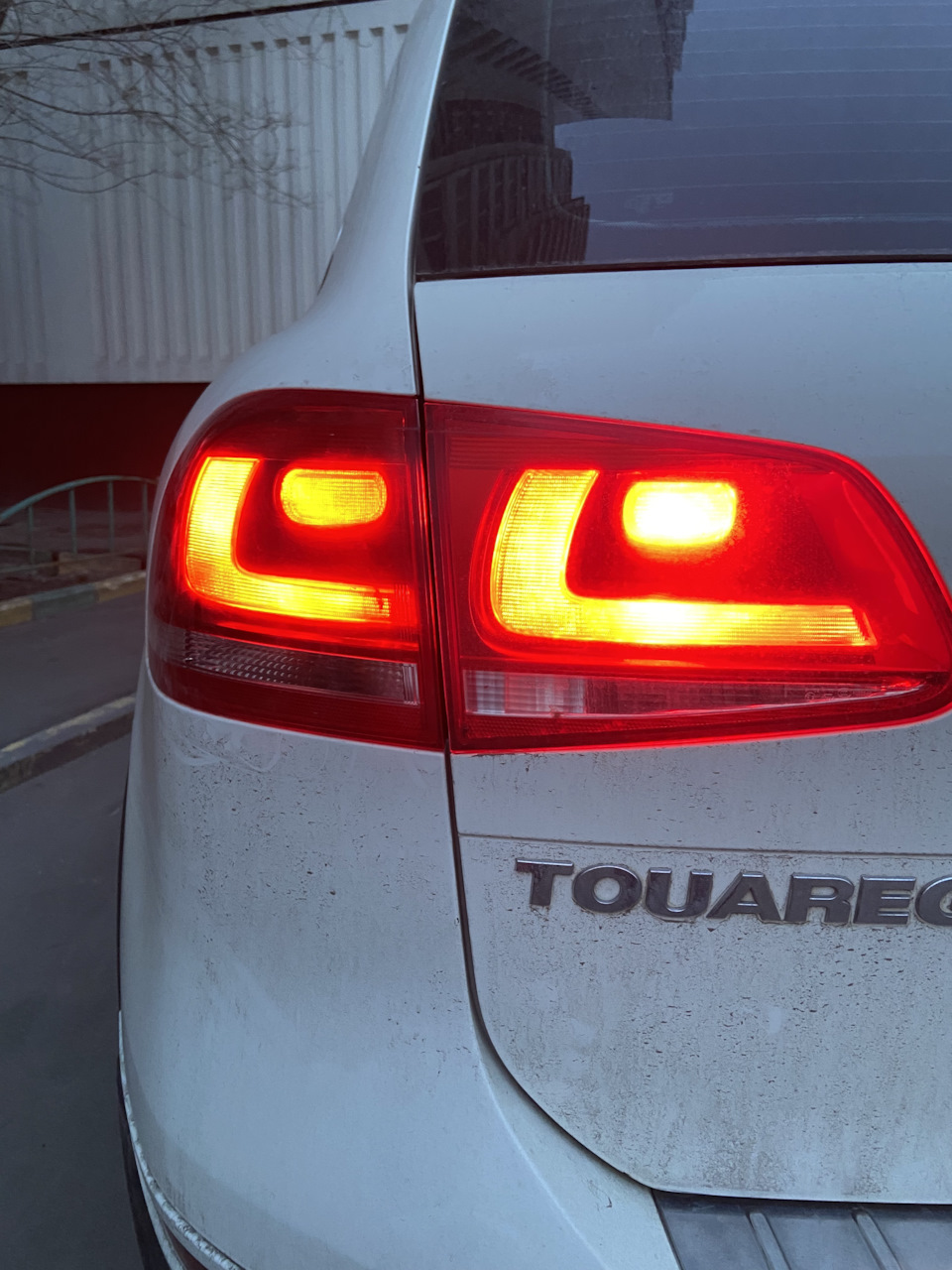 Диодные лампы в задний габариты-стопы — Volkswagen Touareg (2G), 3,6 л ...