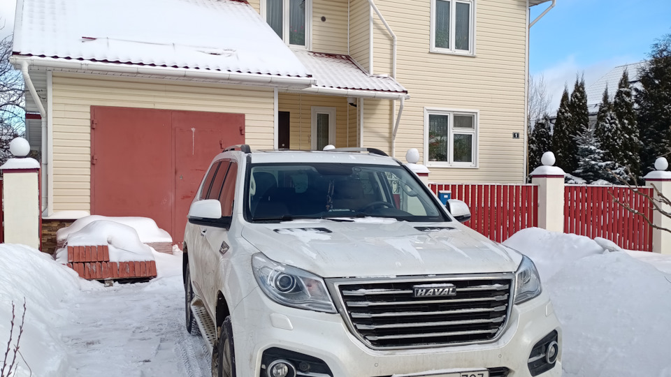 Haval H9 большой и белый