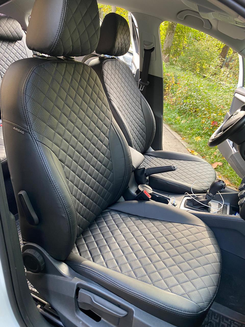 Установка чехлов на Шкоду Октавию А7 — АВТОПИЛОТ на DRIVE2