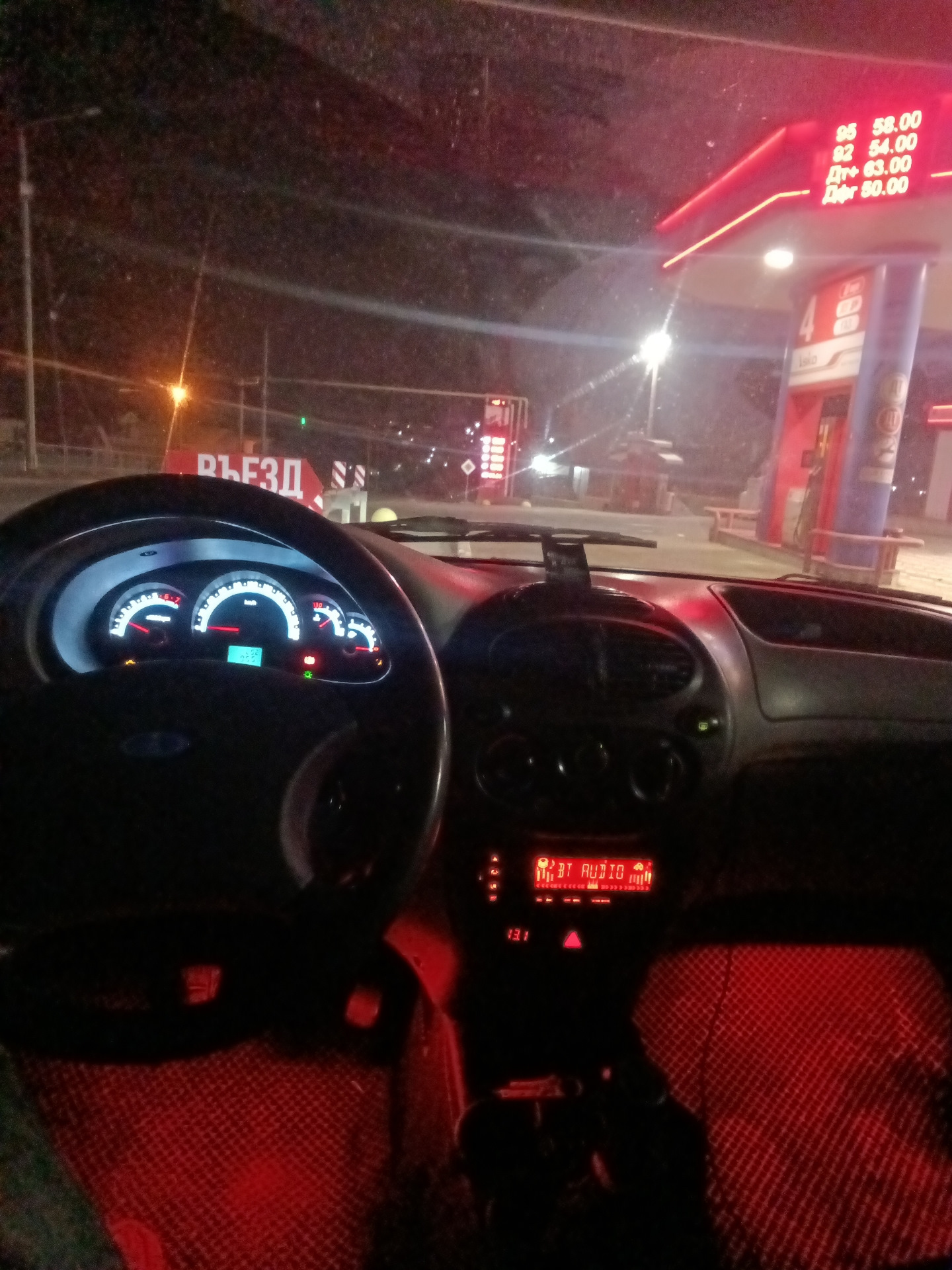 Установил подсветку rgb🤭 — Lada Калина седан, 1,6 л, 2007 года ...