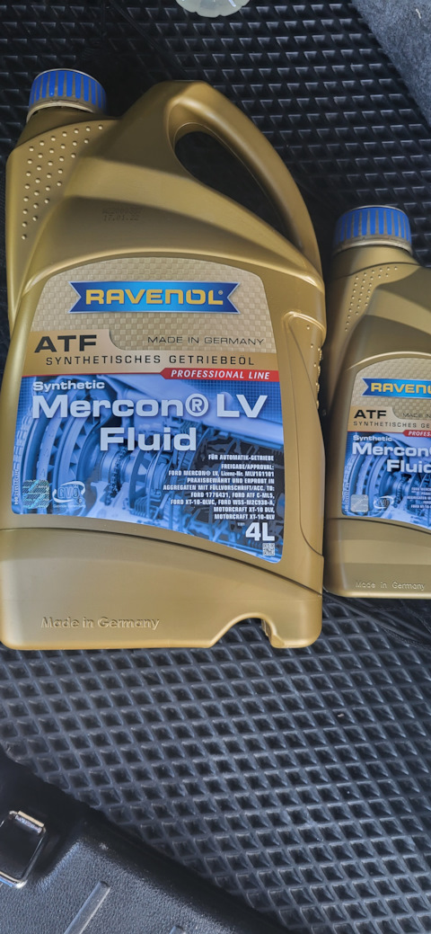 RAVENOL F-lv ATF Automatic Transmission Fluid 1l ? Ford Xt-10-qlvc Mercon LV  for sale online