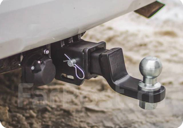 Фаркоп без подрезки бампера на Toyota Land Cruiser Prado 150-series ...