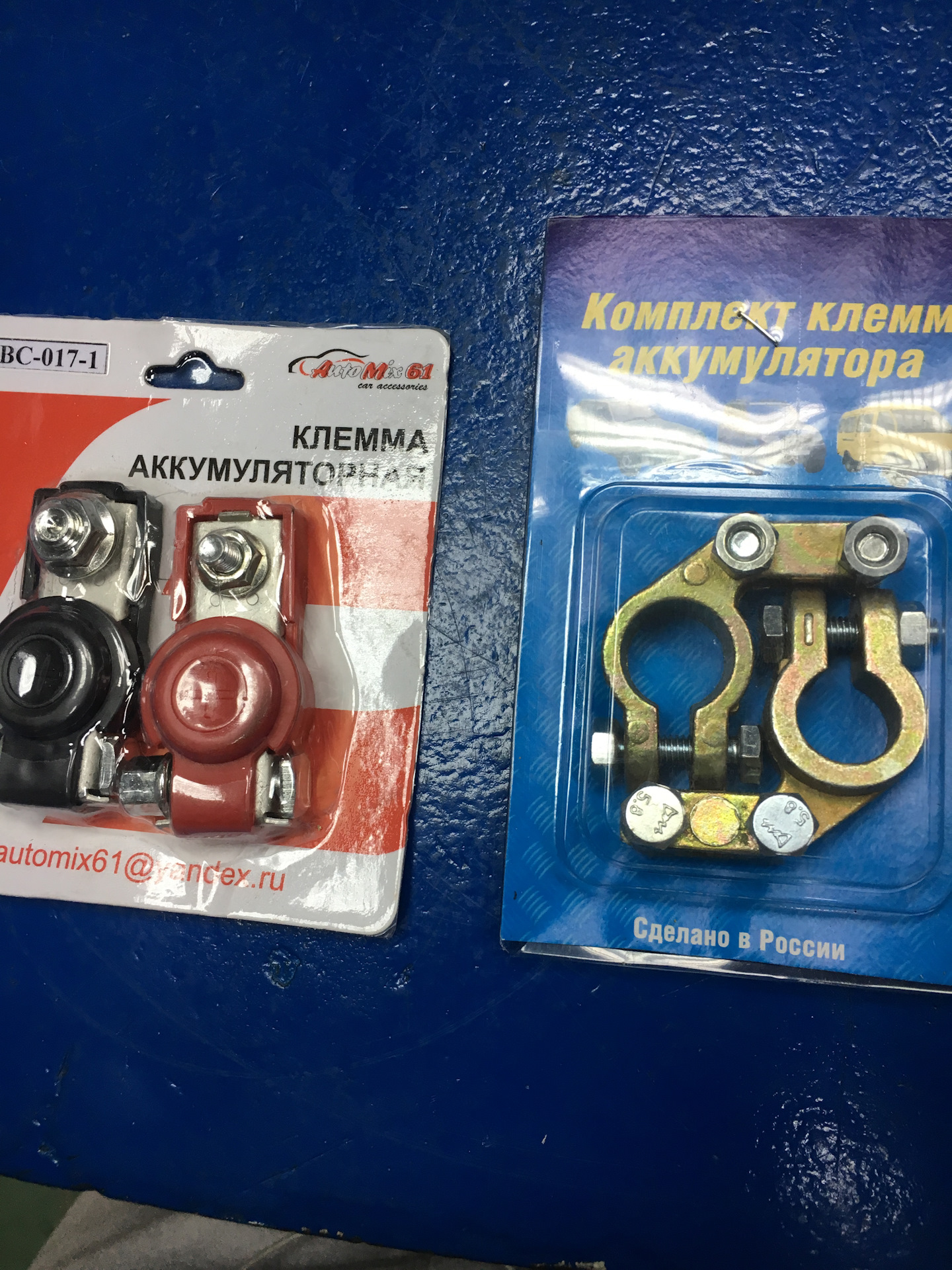 Замена АКБ и клемм на евро тип — Toyota Sprinter Carib (95), 1,6 л ...