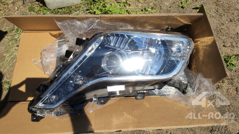 Переделка в рестайлинг. Подбор запчастей — Toyota Land Cruiser Prado ...