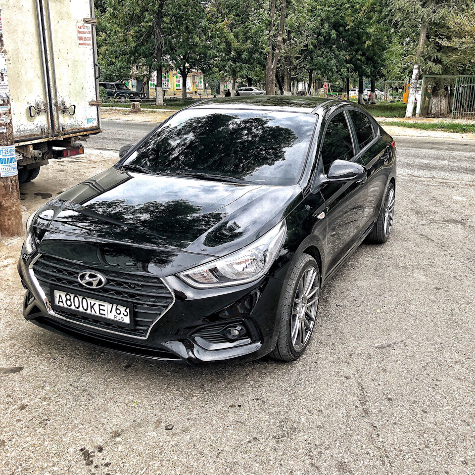 Продам летнии диски 18r — Hyundai Solaris (2G), 1,6 л, 2018 года | колёсные  диски | DRIVE2