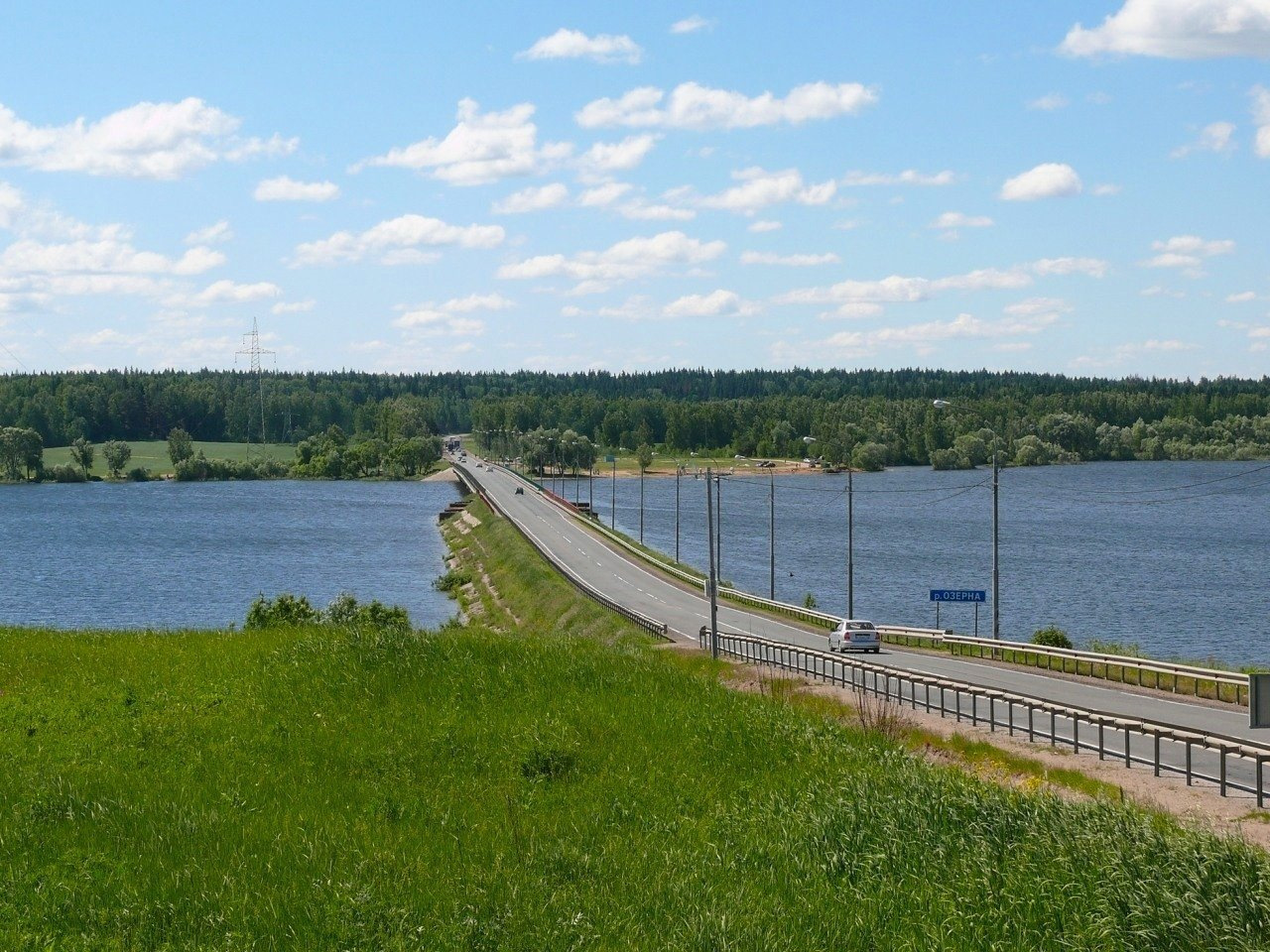 Озернинское водохранилище Руза