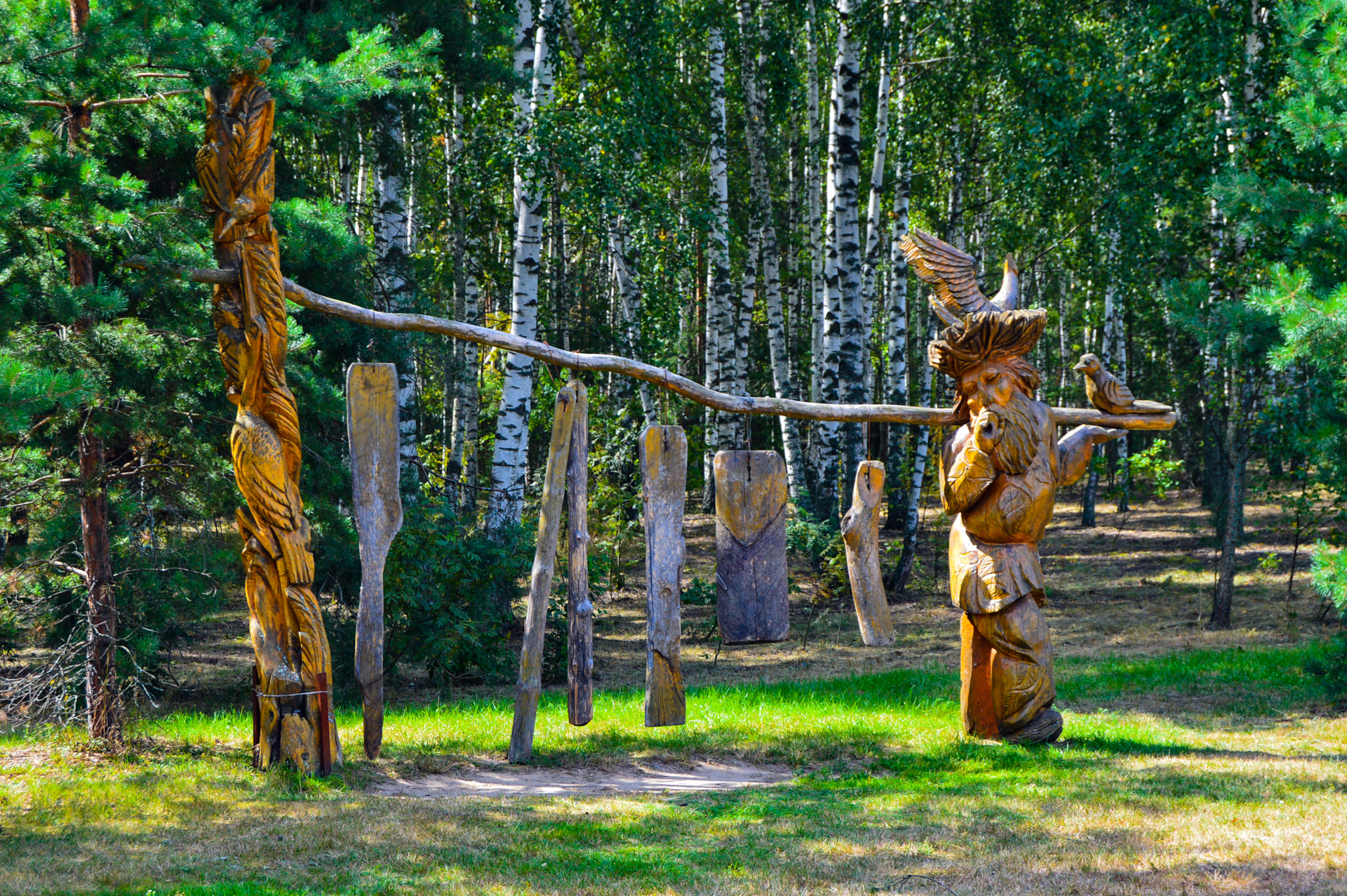 Музей деревянного зодчества Лункино Рязанская область