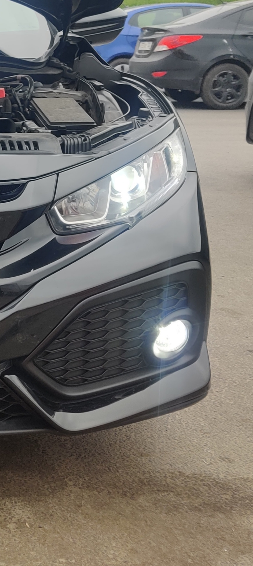 ПТФ замена — Honda Civic Si (10G), 1,5 л, 2017 года | стайлинг | DRIVE2