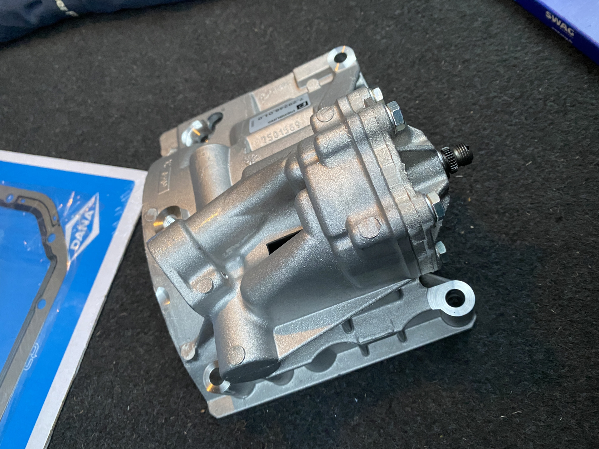 Продолжение мучений [Engine oil pressure] — BMW 5 series (E60), 2,2 л