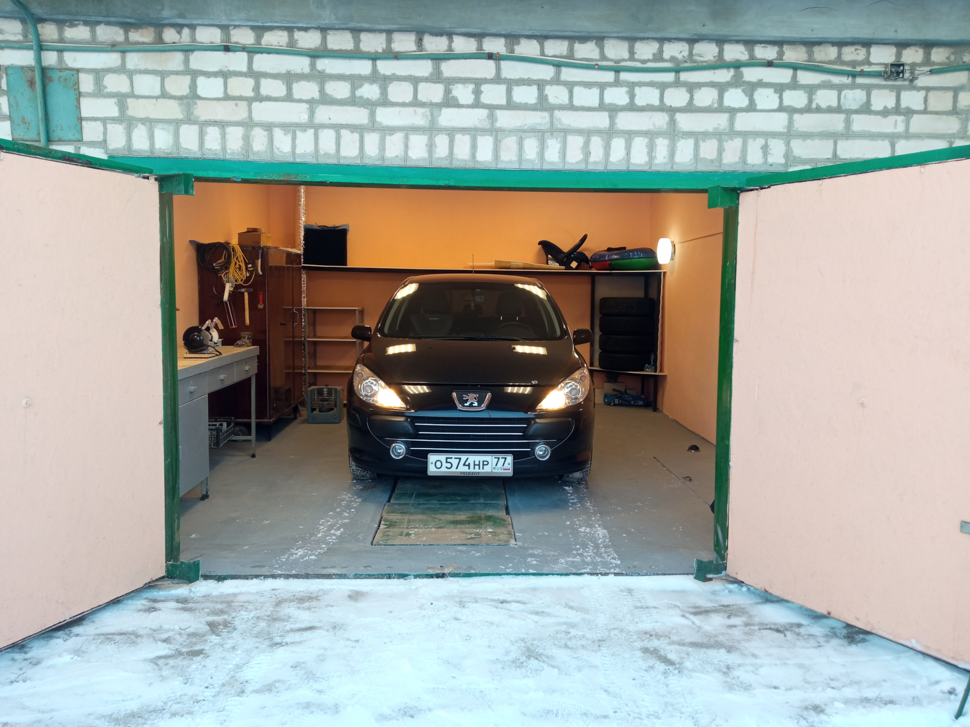 Дальний как ДХО — Peugeot 307, 1,6 л, 2007 года | аксессуары | DRIVE2