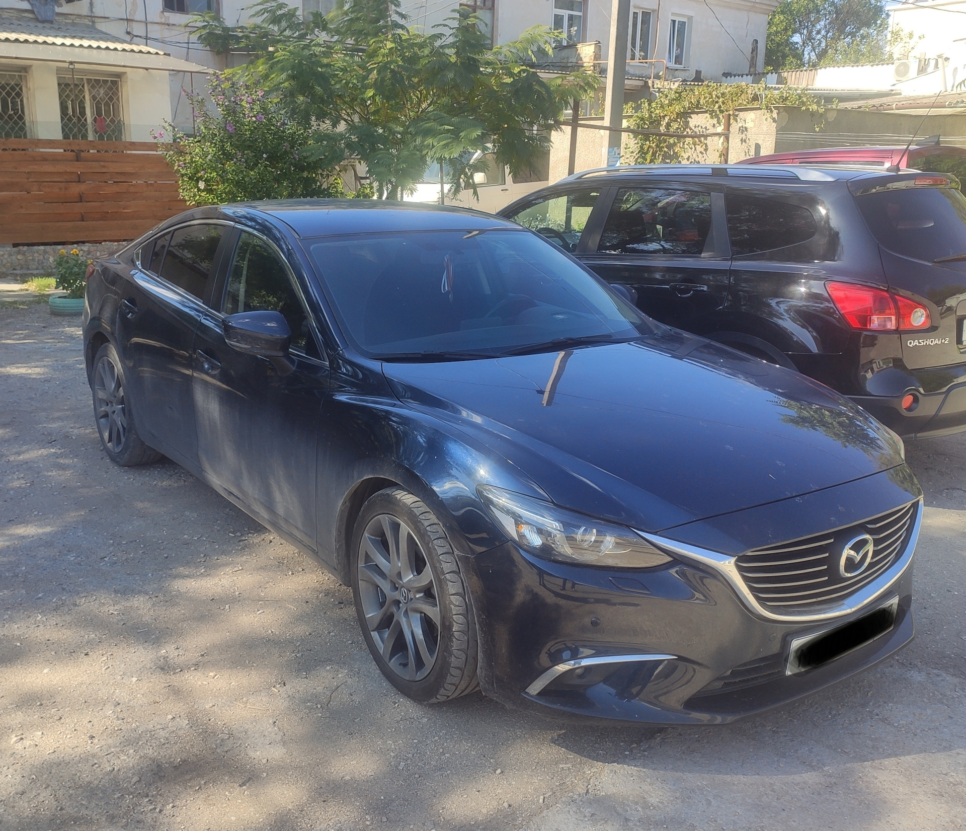 Затонировал тонировкой и помыл на мойке. (часть №2) — Mazda 6 (3G) GJ, 2,5  л, 2017 года | стайлинг | DRIVE2