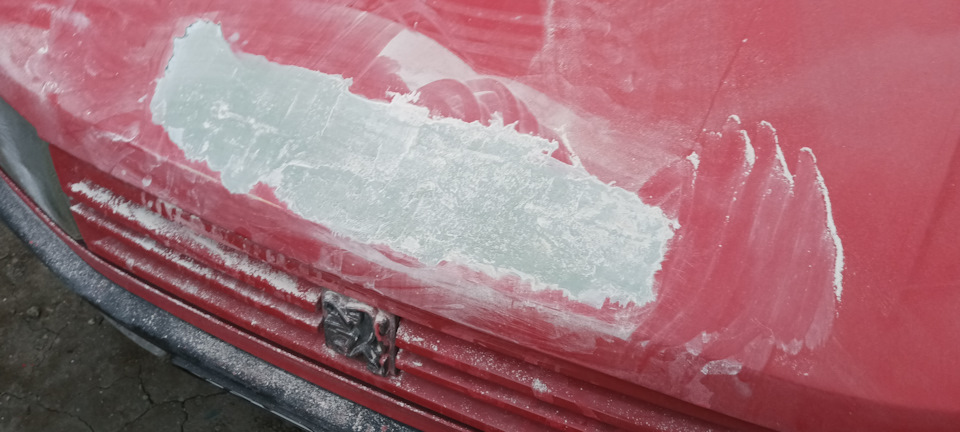 Делаем красоту 2 или красим из баллончика. — Peugeot 309, 1,6 л, 1987 ...