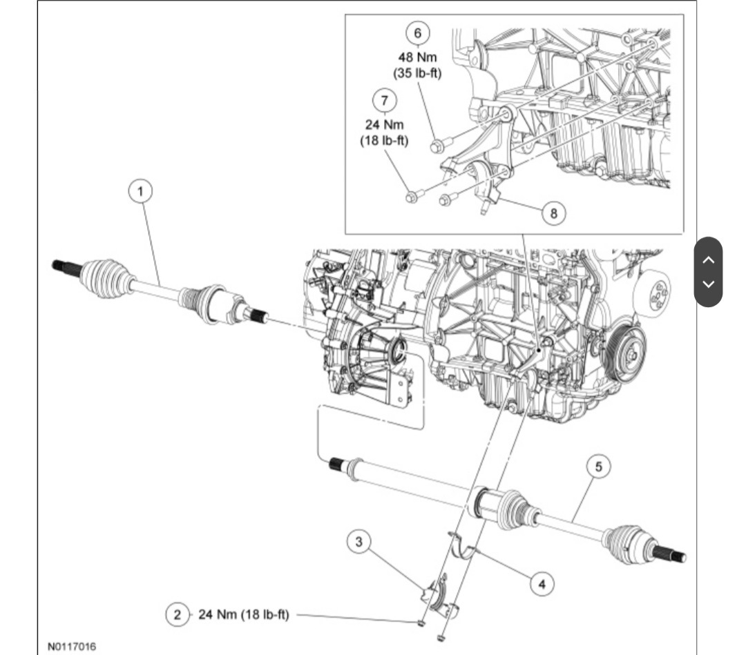 Замена промежуточного подшипника правого вала Fiesta MK 7.5 — Ford ...
