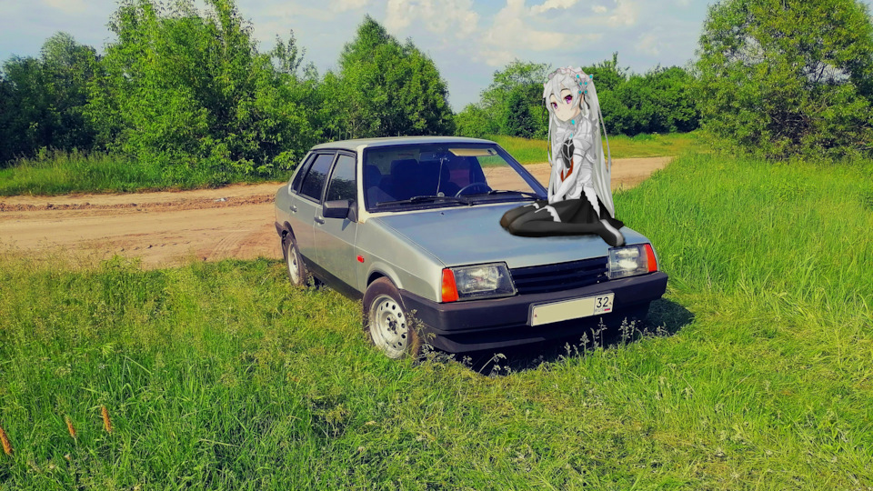 Клинит передний правый суппорт — Lada 21099, 1,5 л, 2002 года | поломка ...