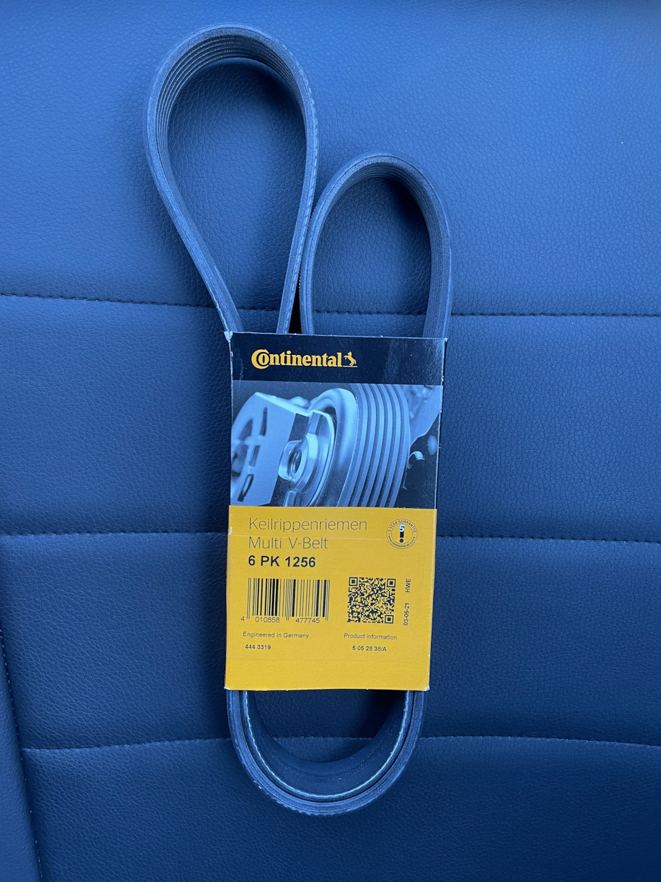 6PK1256 ПОЛИКЛИНОВЫЙ РЕМЕНЬ 6 PK 1256 CONTITECH | Запчасти на DRIVE2