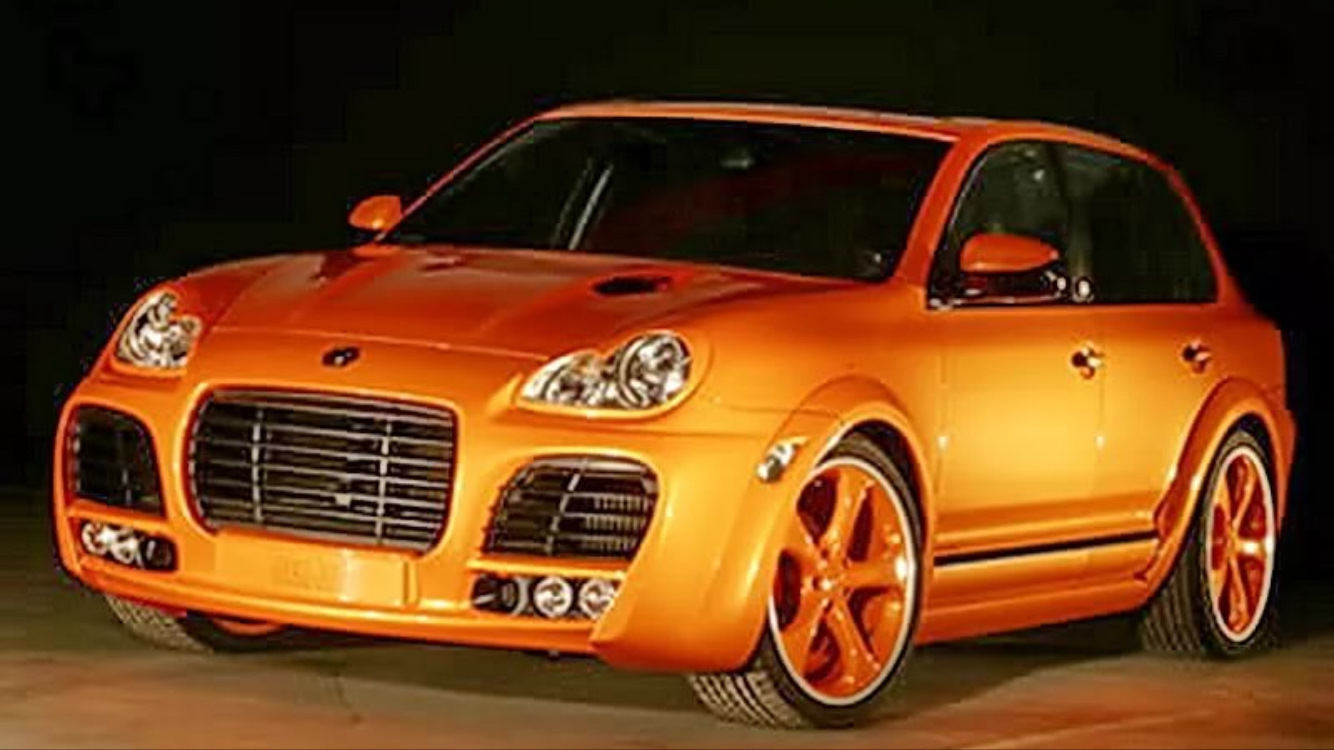 Porsche Cayenne Р¶РµР»С‚С‹Р№