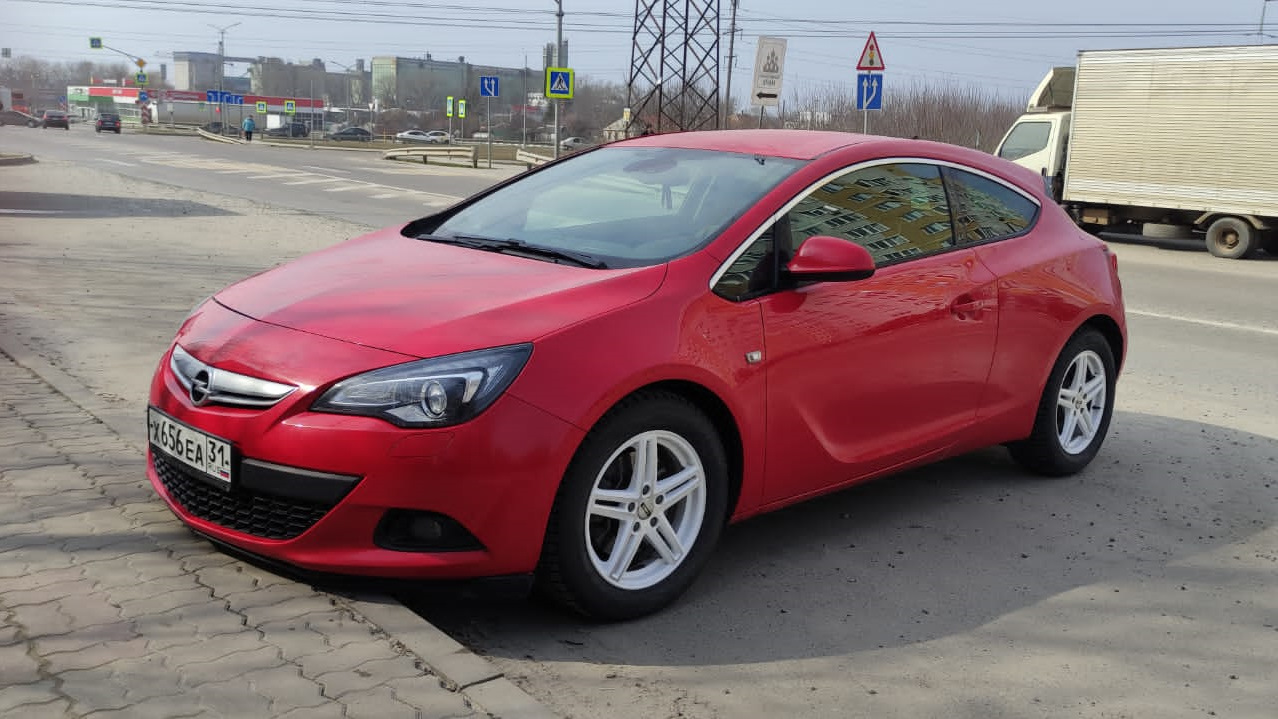 Opel Astra J GTC 1.4 бензиновый 2012 | на DRIVE2