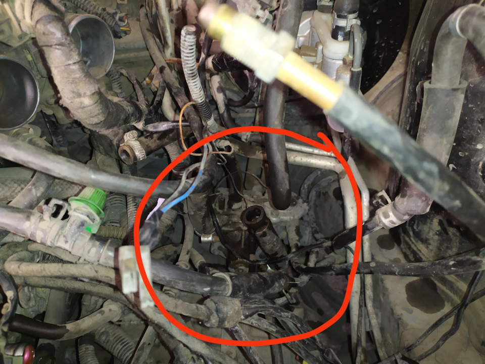 Убираем ГБО, не включаются вентиляторы радиатора. — Lexus RX (1G), 3 л ...