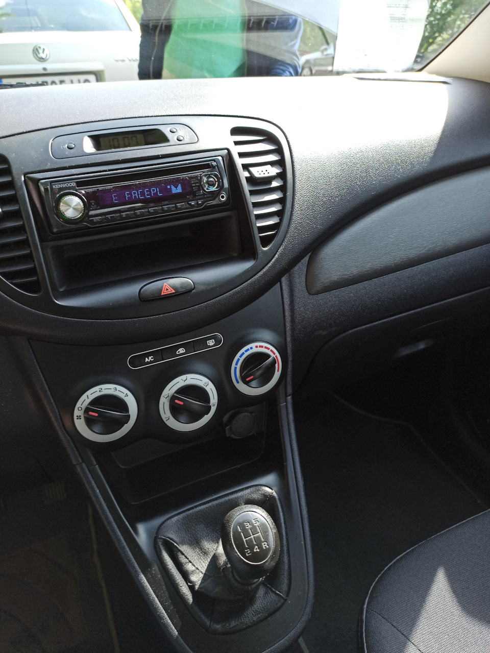 Установка и подключение автомагнитолы — Hyundai i10, 1,1 л, 2008 года ...