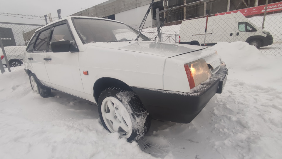 Зимуем. — Lada 2109, 1,3 л, 1988 года | наблюдение | DRIVE2