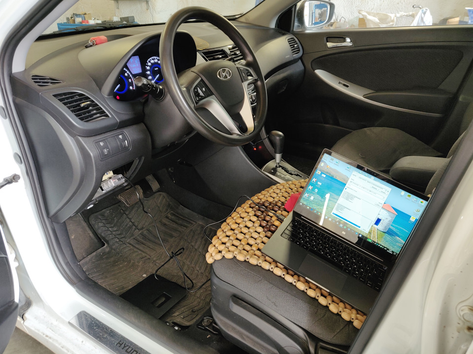 ЧИП-тюнинг HYUNDAI SOLARIS 1.6AT программой от RSW под нормы ...