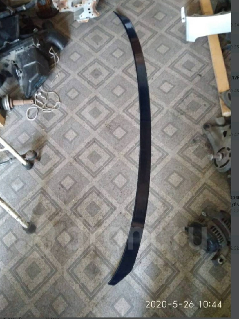 Спойлер на капот …👍👍👍 — Toyota Harrier (1G), 3 л, 1998 года | стайлинг ...