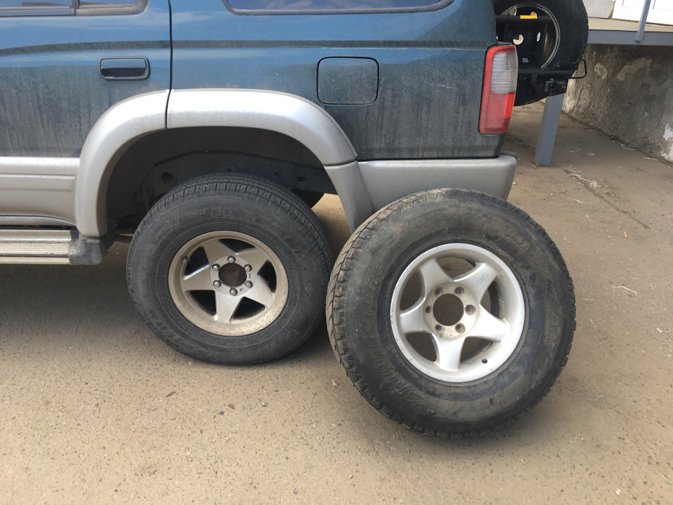 Фото в бортжурнале Toyota Hilux Surf (3G)