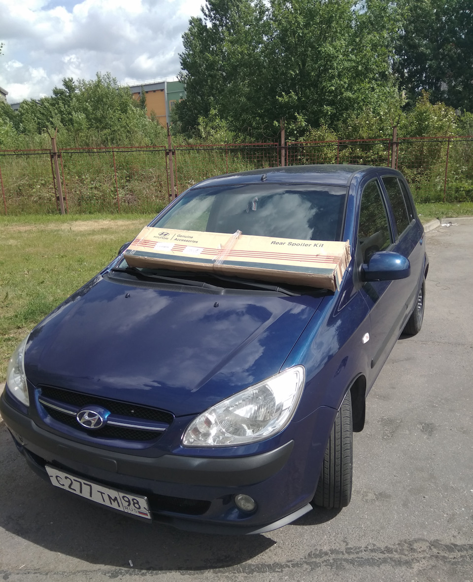 Украшение для Синего — Hyundai Getz, 1,4 л, 2007 года | стайлинг | DRIVE2