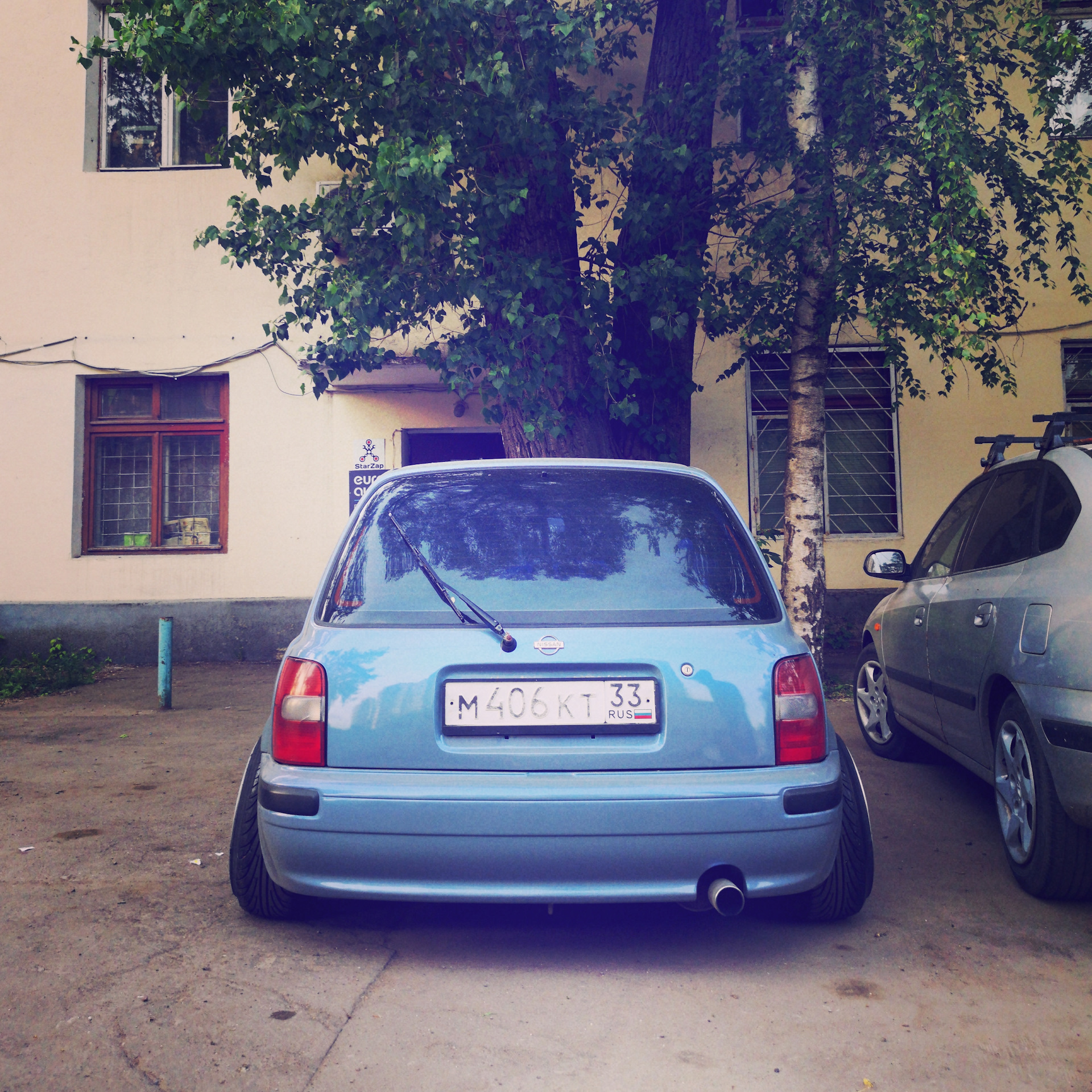 Попка — Nissan March (K11), 1,4 л, 1999 года | фотография | DRIVE2