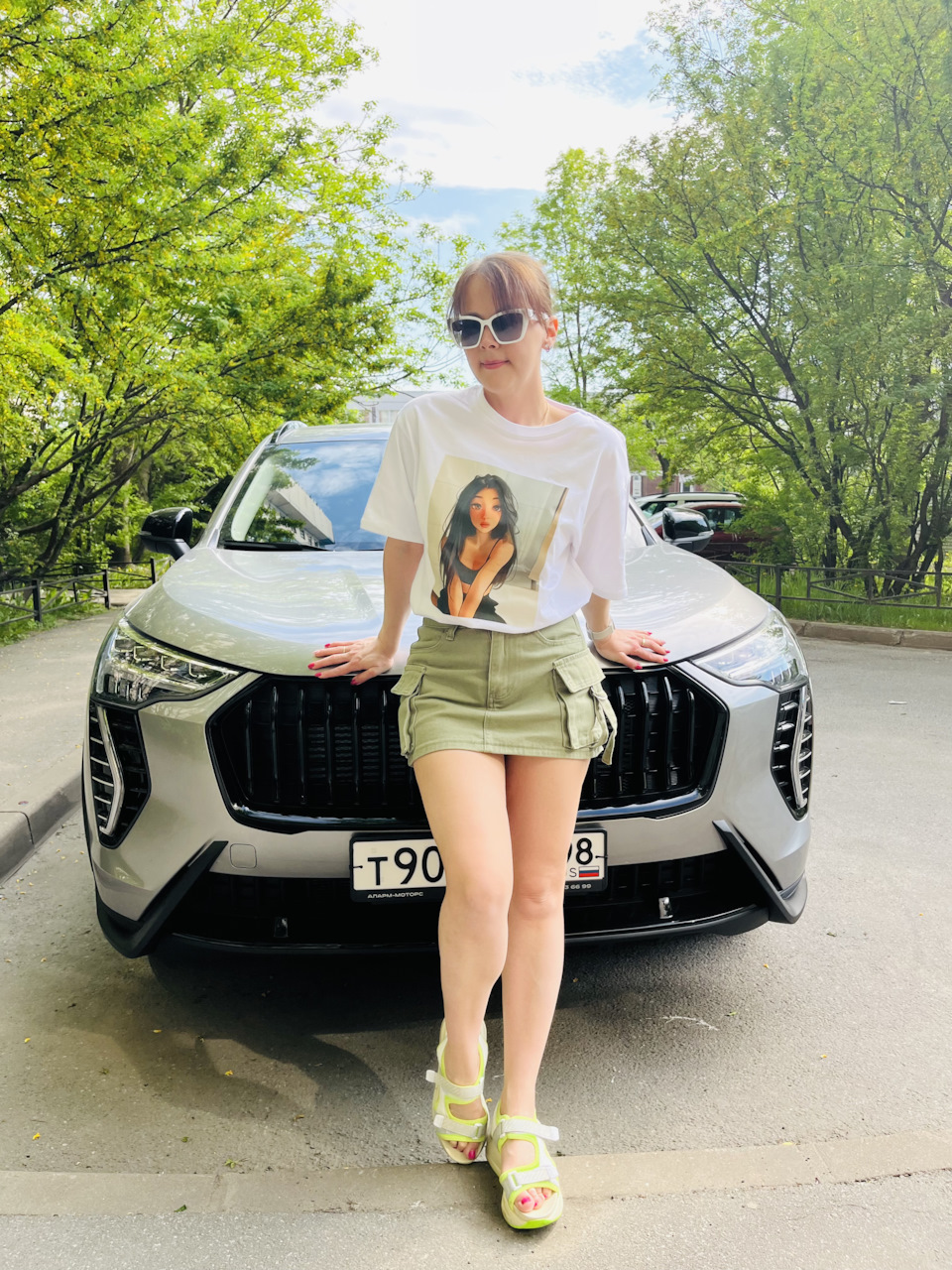 Привлекаю и зазываю лето:) 🌞 — Haval Jolion, 1,5 л, 2024 года | просто так  | DRIVE2