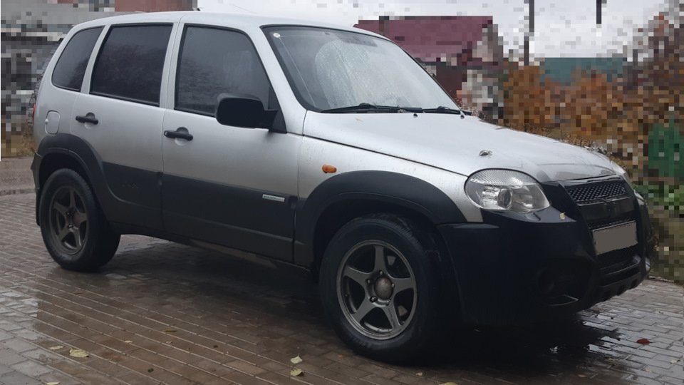 Установка двух турбин на Ниву Шевроле — Chevrolet Niva GLX, 1,7 л, 2011 ...