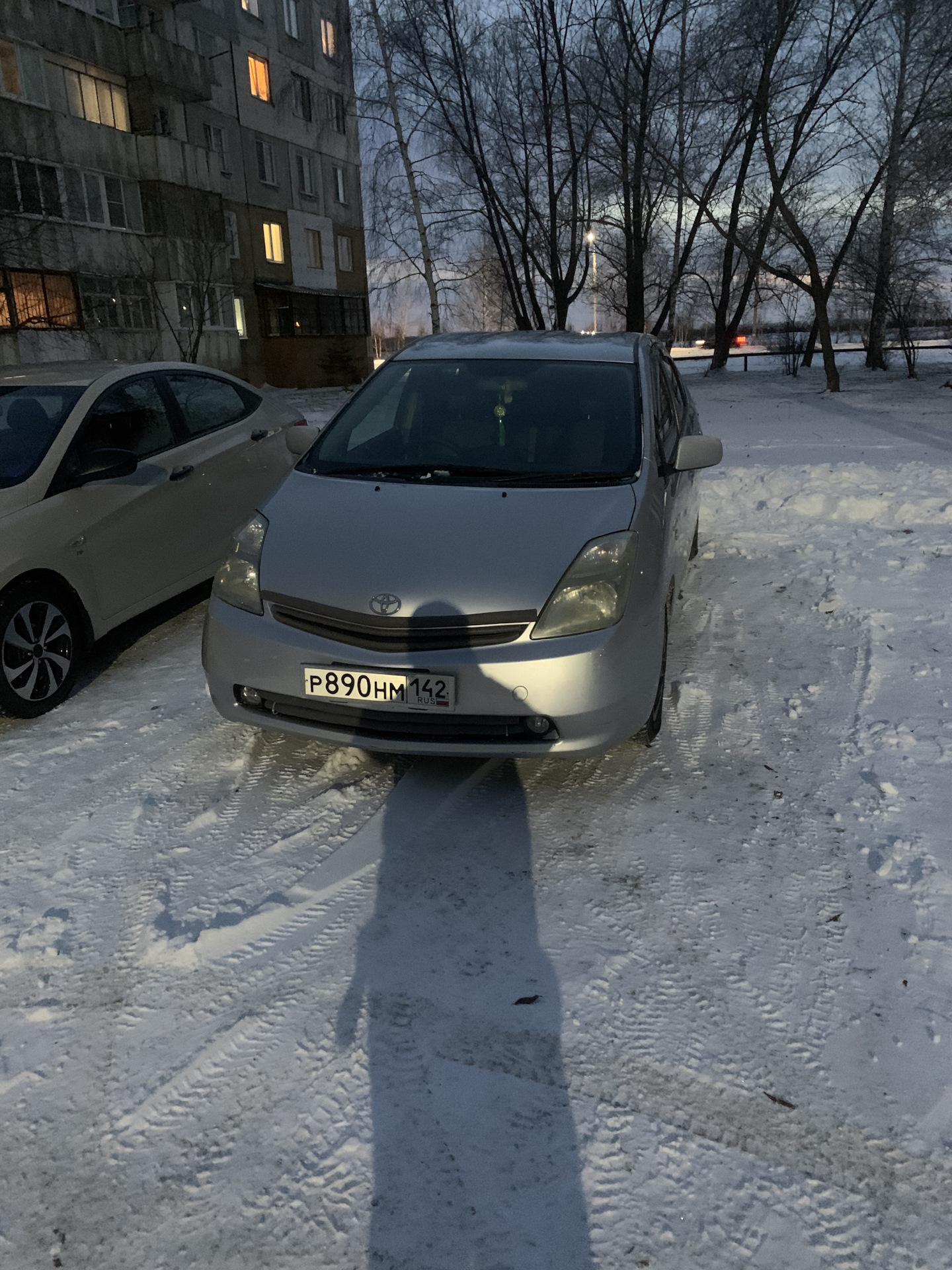 Наступили холода — Toyota Prius (20), 1,5 л, 2006 года | наблюдение | DRIVE2