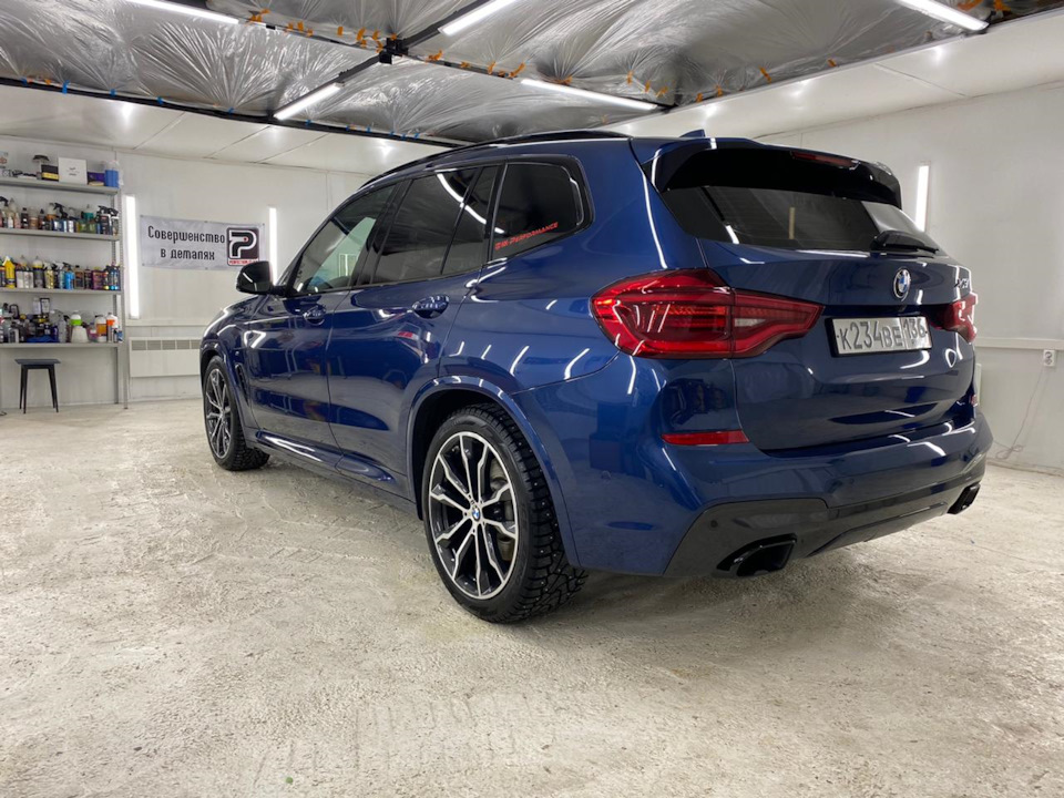 Наводим марафет к новому году — BMW X3 (G01), 3 л, 2018 года | мойка ...