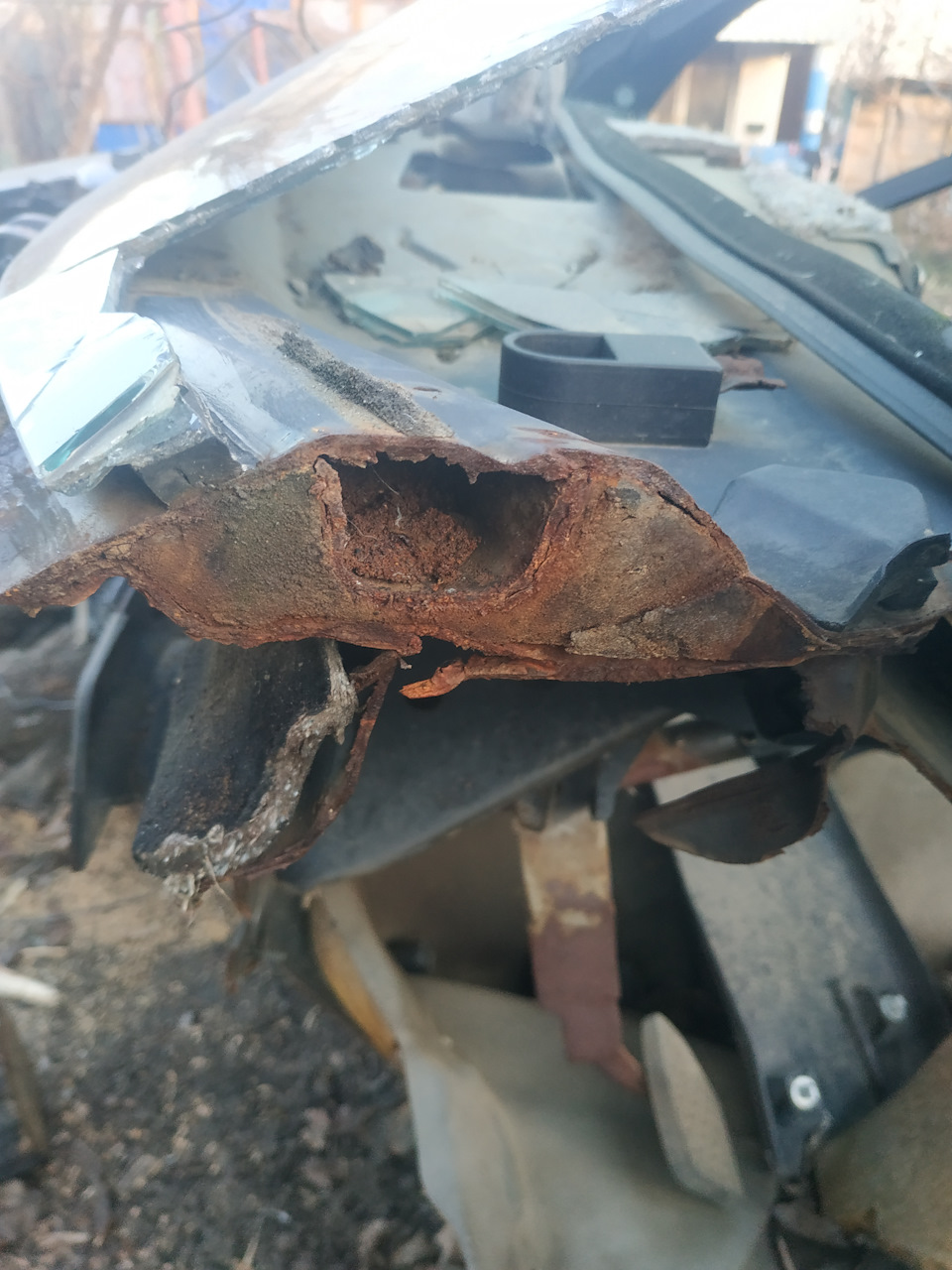 Ремонт рамки лобового стекла, день последний! — Opel Omega B, 3 л, 2000 ...