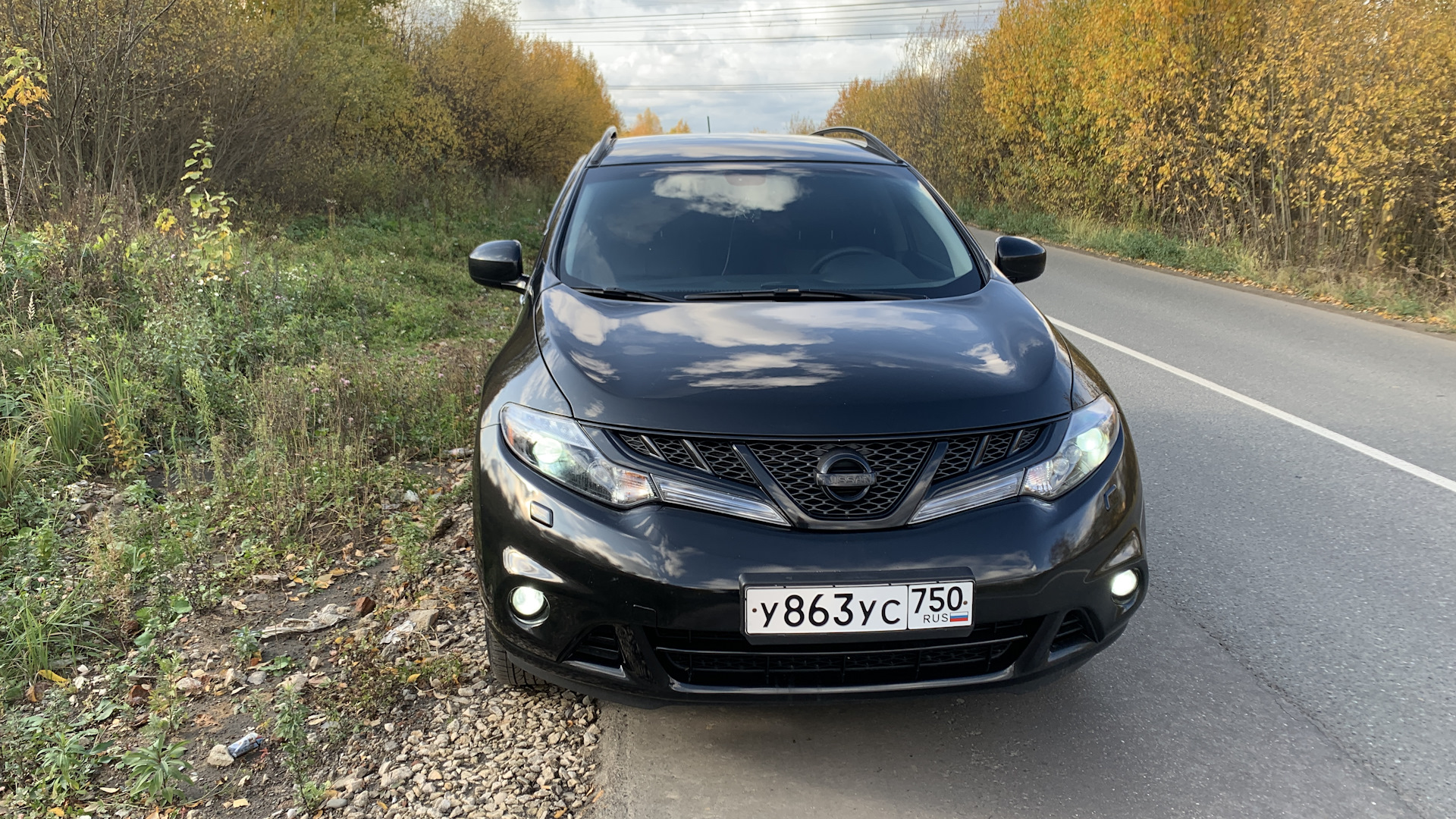 Nissan Murano II 3.5 бензиновый 2012 | Черная🖤Мурка на DRIVE2