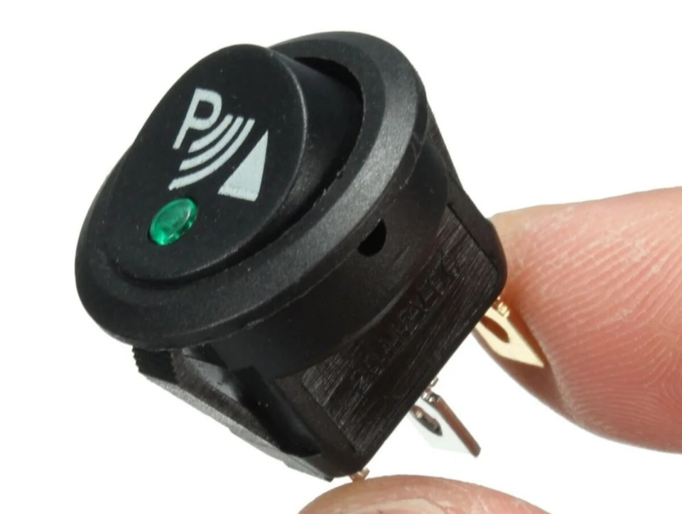 Парктроник на передний бампер. — Chevrolet Captiva (1G), 2,4 л, 2008 ...