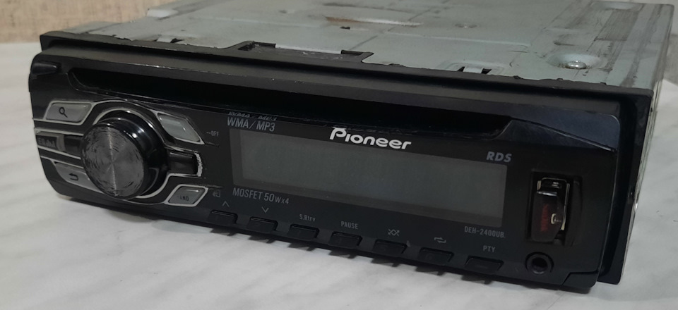 Bluetooth в автомагнитолу Pioneer deh-2400ub — Lada Приора седан, 1,6 л ...