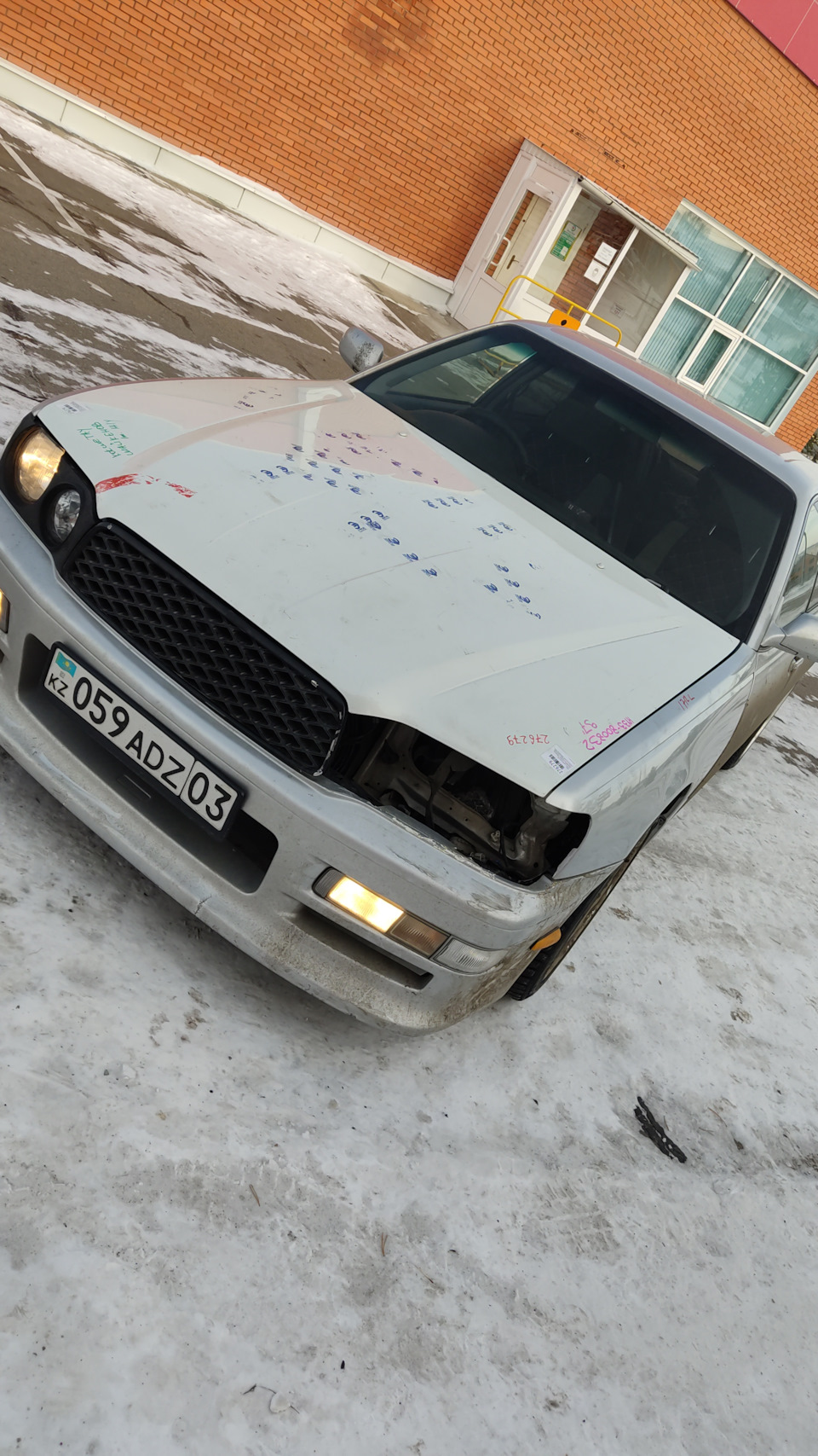 приехали запчасти — Nissan Gloria (10G), 3 л, 1996 года | кузовной ремонт |  DRIVE2