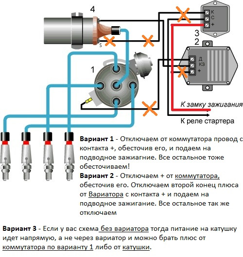 Схема зажигания УАЗ, инструкция по подключению и регулировке зажигания