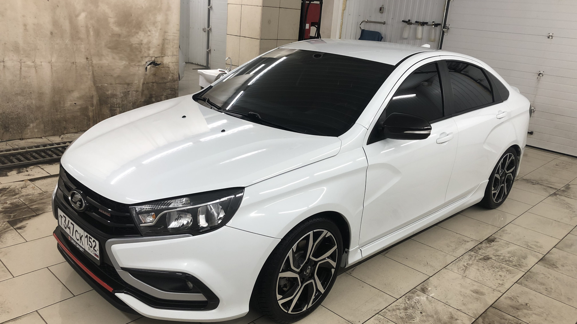 Lada Vesta Sport 1.8 бензиновый 2019 | WhiteSport на DRIVE2