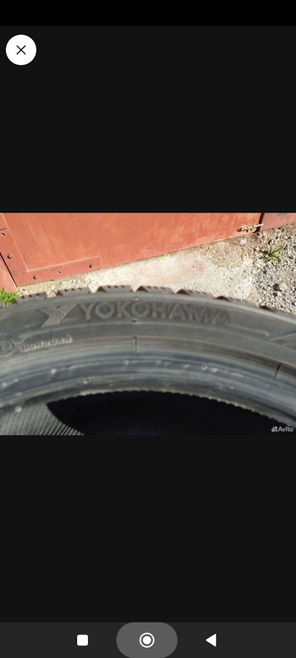 Шины зимние шипованные Yokohama 245/45 R19 на Hyundai Tucson (TL). Б/у ...