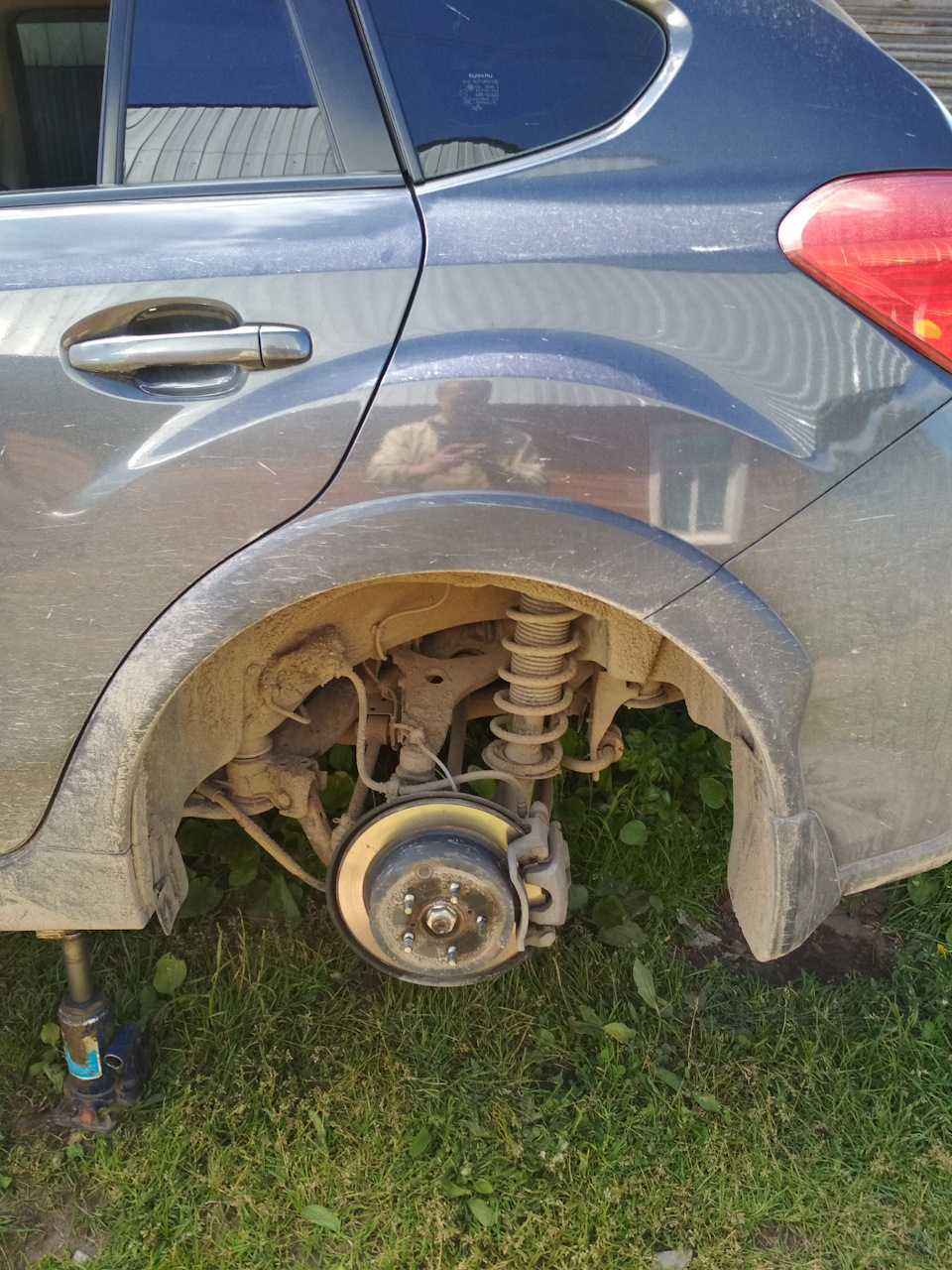 Устраняем скрип плавающего сайлентблока — Subaru XV (1G), 2 л, 2012 года |  своими руками | DRIVE2