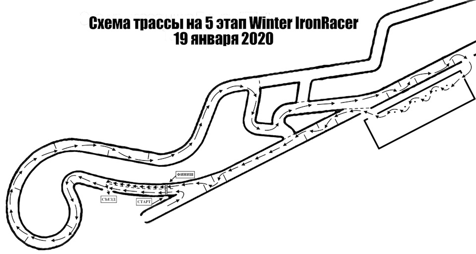 Схема трассы м12