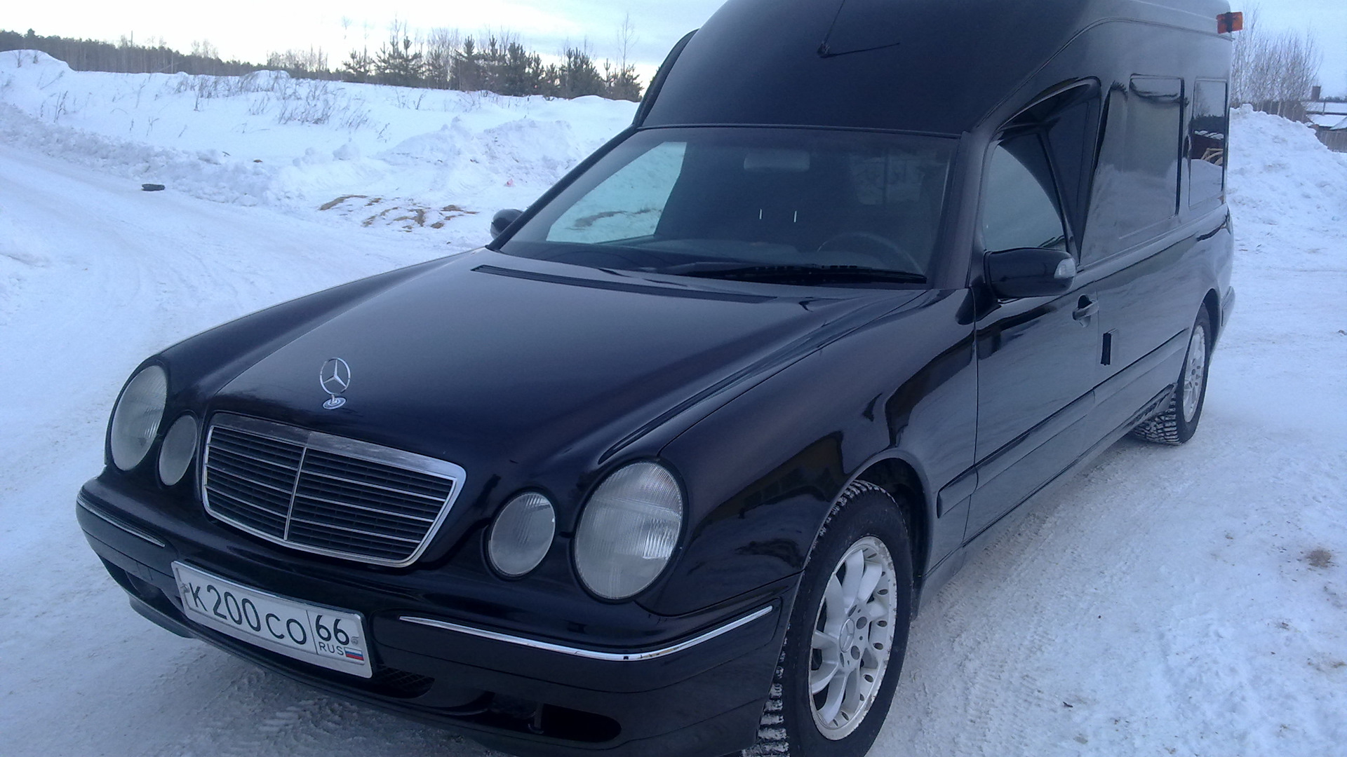 Mercedes w210 скорая