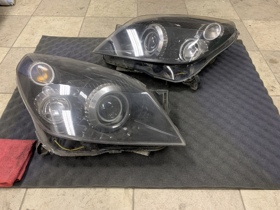 Опель астра передняя фара Sarma-Auto.ru